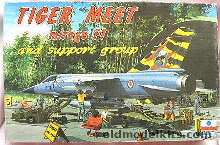 ESCI 1/48 Mirage F1 Tiger Meet and Support Group, 4080 plastic model kit